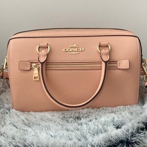 Pink Coach Bag- Rowan Satchel
